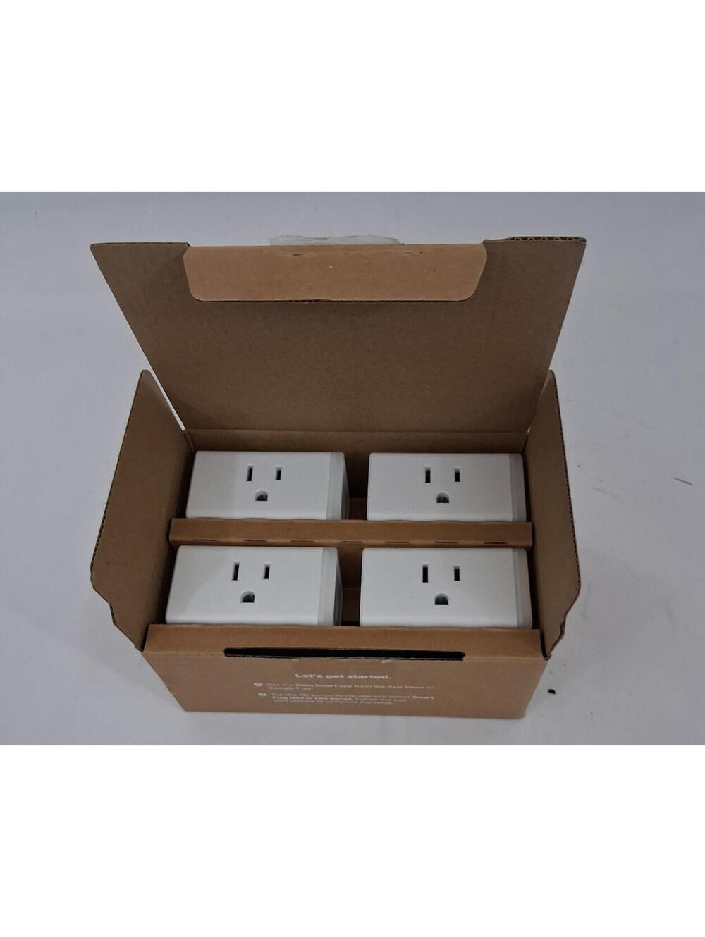 TP-Link Kasa Smart Wi-Fi Plug Mini (4-Pack) Model HS103P4 - NEW Open Box